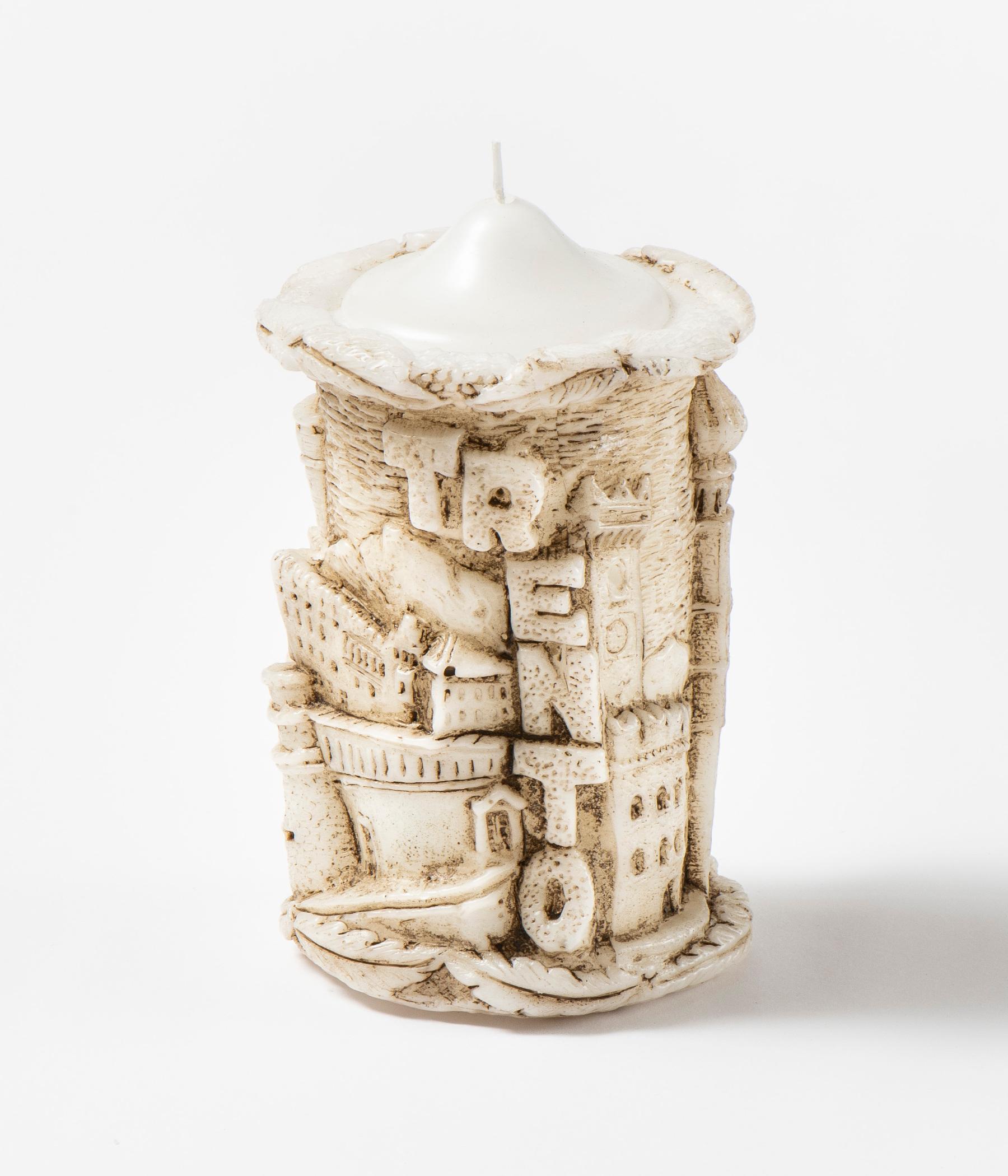 Trento candle - CARVED line