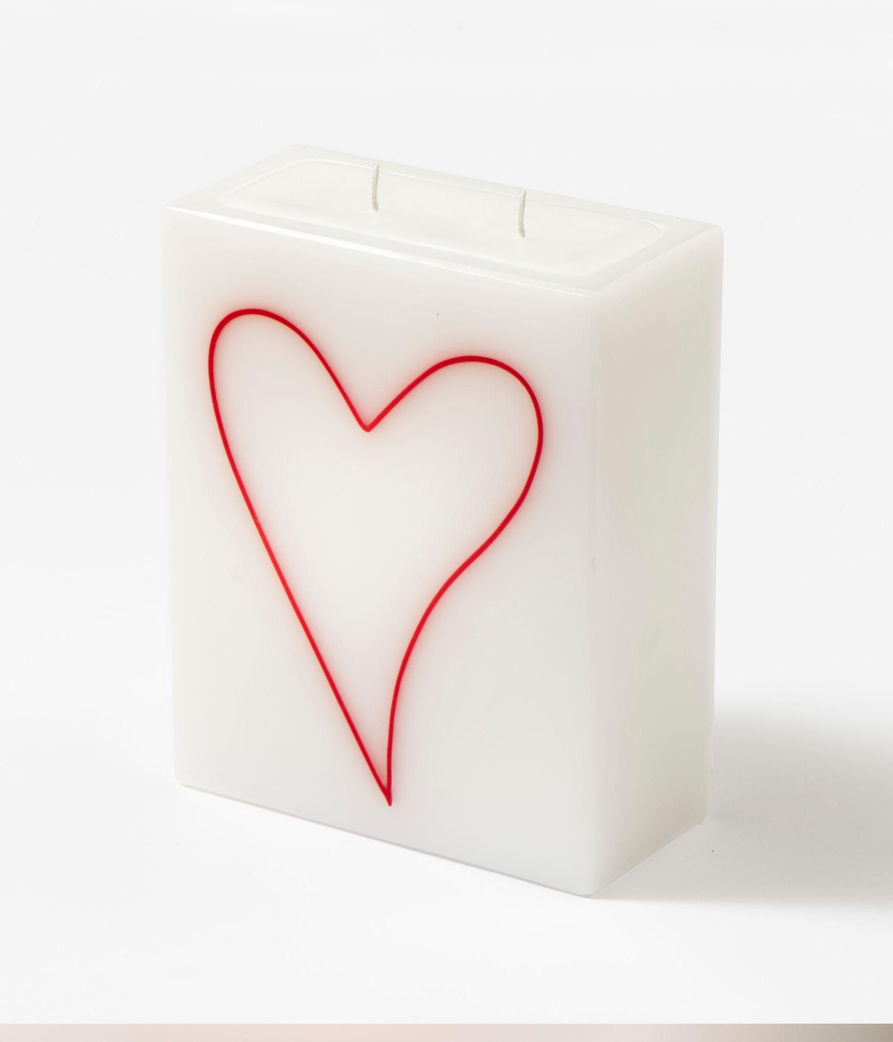 Rectangle candle - VALENTINE'S DAY line