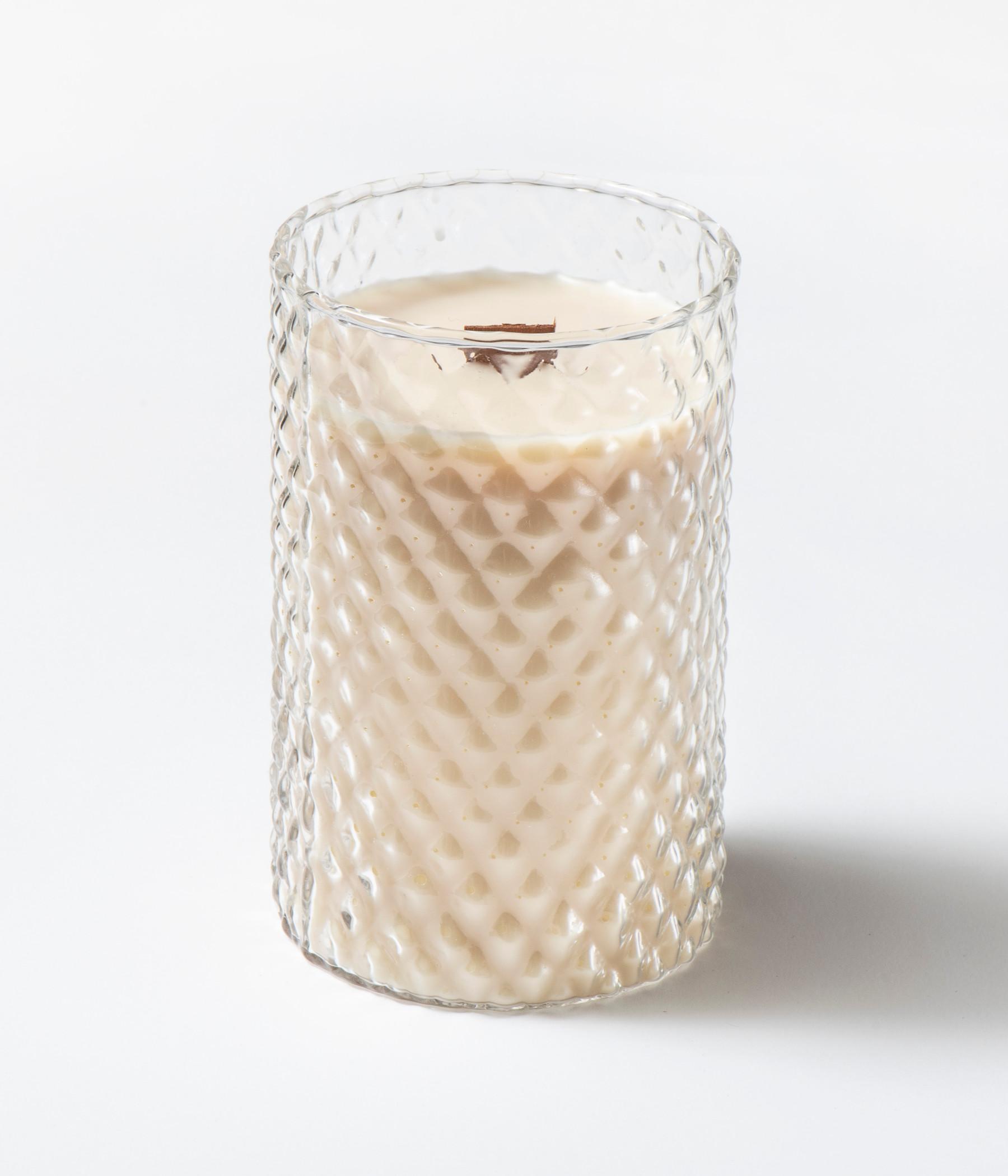 Vase candle / Patchouli and Cinnamon - CHRISTMAS Line