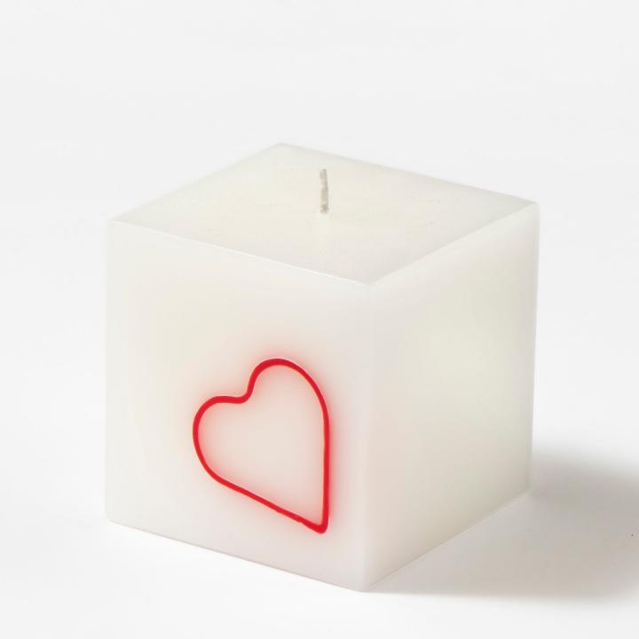 Cube candle - VALENTINE'S DAY line