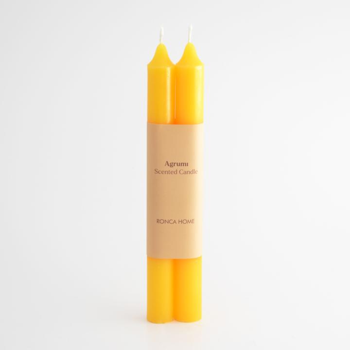 Cylindrical candle / Citrus - Ronca Home